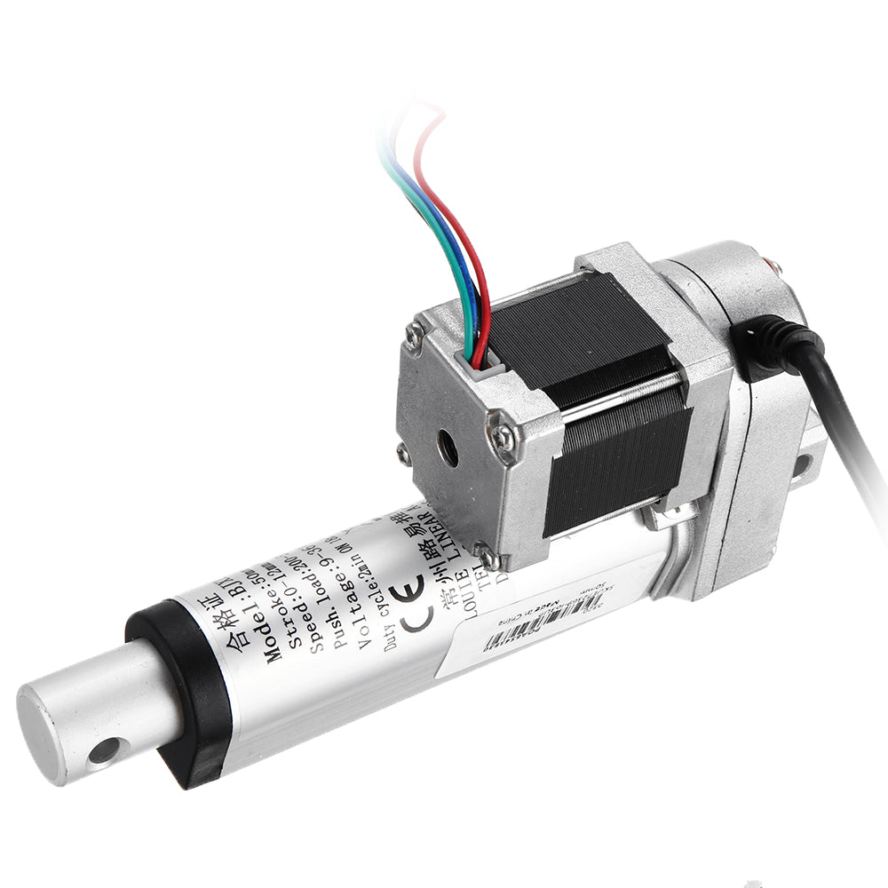 Lineaire Actuator 50 Mm 12v DC Interne Eindschakelaar met Laag Geluidsniveau Mini Elektrische Lineaire Actuatormotor voor de Auto-industrie Lineaire Actuator 12v 50 Mm
