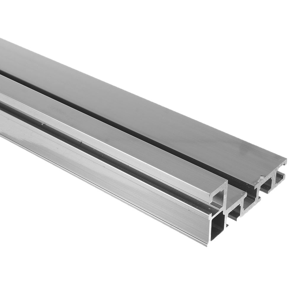 Houtbewerking Tafelhek en T-Tracks Aluminium Mijter Track T-Slot T-armatuur voor Werkbank Router Tafel Gereedschap (T30 Track Stopper, 600mm