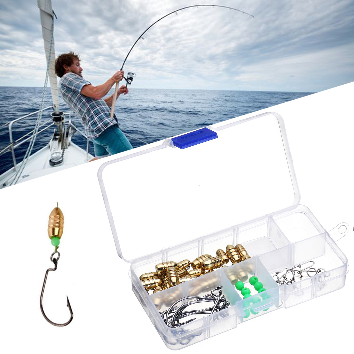 Spinnerbait vissen lokken, harde metalen mal spinner aas kits swimbait voor bas forel snoek zalm snoekbaarzen zoetwater zout water 14 g