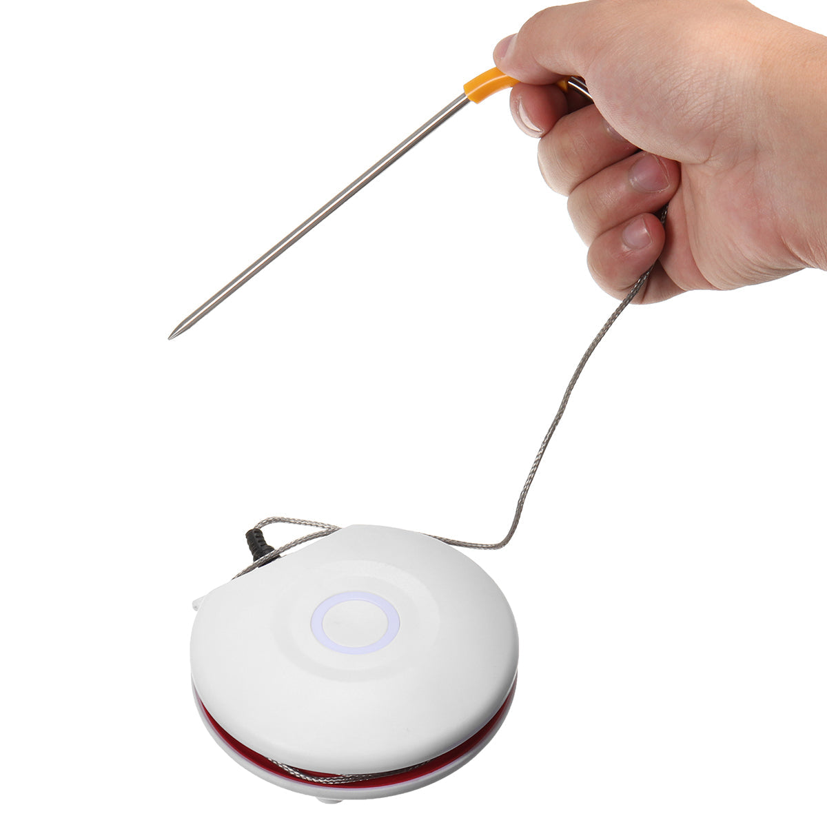 digitaal koken vlees thermometer bluetooth draadloze bbq sensor rook v