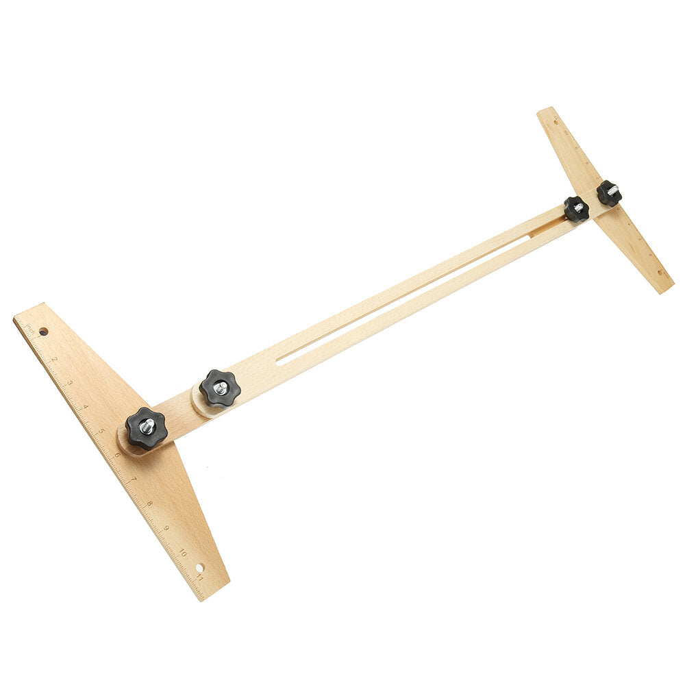 Traptrede sjabloon tool, houten traptrede meetmal, traptrede meter voor plank Scribe lay-out, laminaat treden en stootborden, verstelbare traptrede van 30 tot 49 met schaal Traptrede sjabloon tool, houten traptrede meetmal, traptrede meter voor plank Scribe lay-out, laminaat treden en stootborden, verstelbare traptrede van 30 tot 49 met schaal