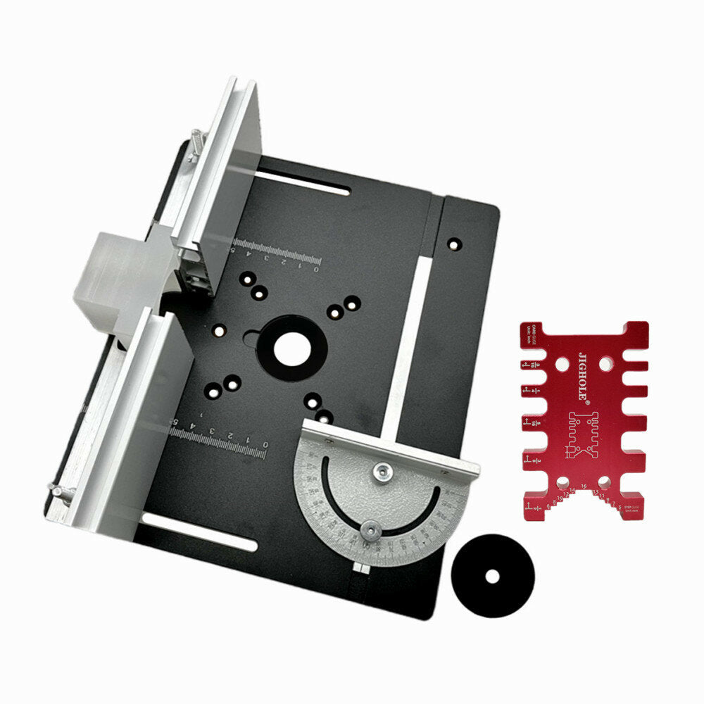 c8 aluminium ally houtbewerking router tafel inlegplaat verstekmeter w