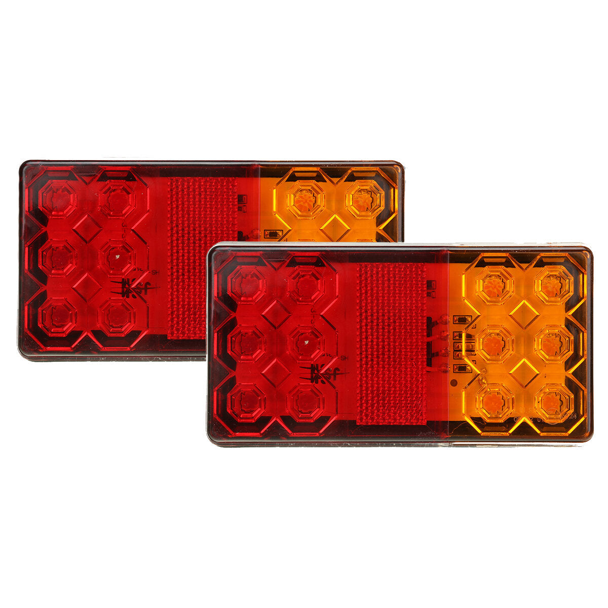 Formplas Lot de 2 feux de position à LED pour remorque, camion, voiture 12 V 24 V Formplas Lot de 2 feux de position à LED pour remorque, camion, voiture 12 V 24 V