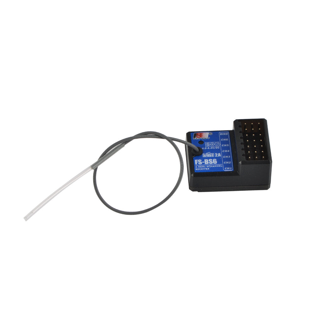 FLYSKY FS-GT5 2.4G 6CH Transmetteur avec récepteur FS-BS6 Gyro intégré