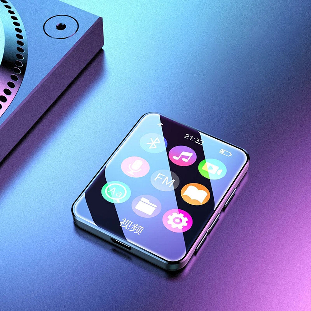 2023 new mp3 player bluetooth 5.0 1.77 inch hd touchscreen 220mah batt