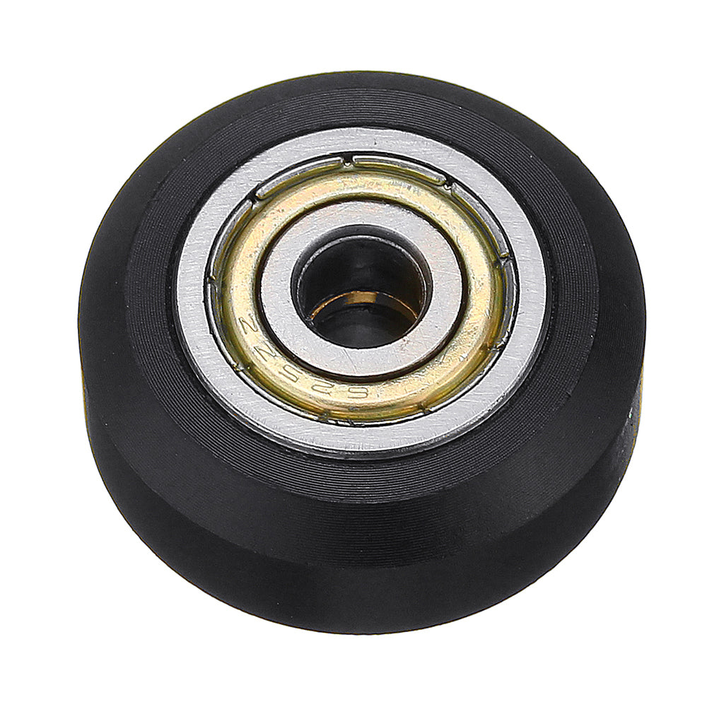 10 Stuks Nylon Katrol Lagers – Ingebedde Groef, 5x23x7 Mm, Geschikt Voor Schuifdeuren, Lades En Meubels