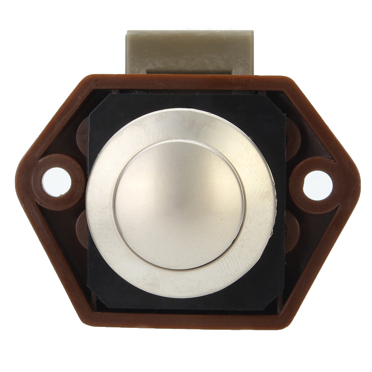 Kastsloten RV Push Cabinet Locks, Metalen drukknop