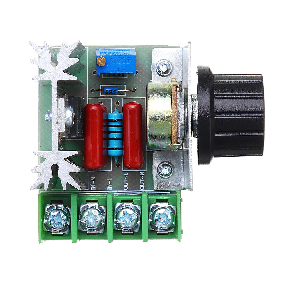 AC 220V 10000W 80A SCR Control Digital Voltaje Electrónico Regulador De Control De Velocidad Regulador Termostato Digital Metros Fuente De Alimentacion