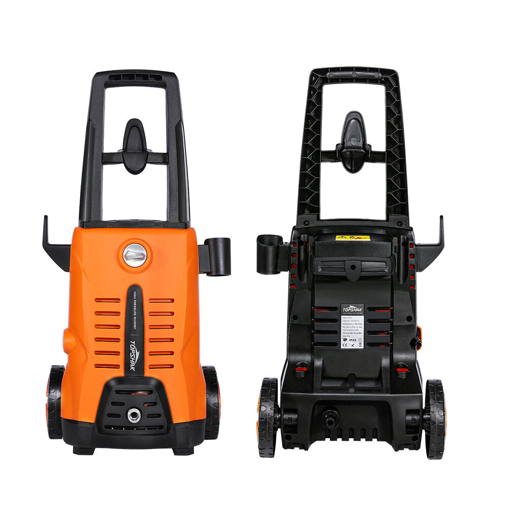 Terisass Water Pump 12V Electric Car Pressure Washer Pump 130PSI 80W
