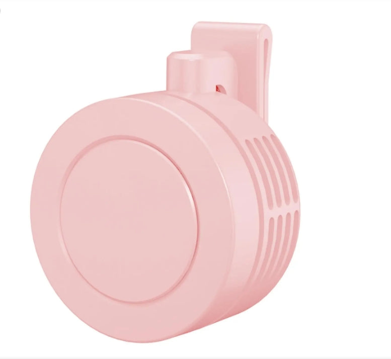 Miniventilator met klip - Geen nat bezweet shirt meer! - 360 graden instelbaar - Mobiel en Krachtig - Handig voor onder uw shirt - Buiten activiteiten