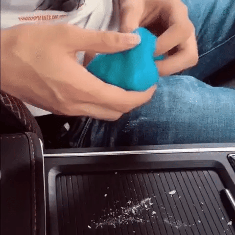 Schoonmaak Gel - haal vuil uit alle lastige hoekjes - Blauw - Toetsenbord - Auto - Schoonmaakgel - Auto Interieur - Schoonmaak Slijm - Car Cleaning Kit