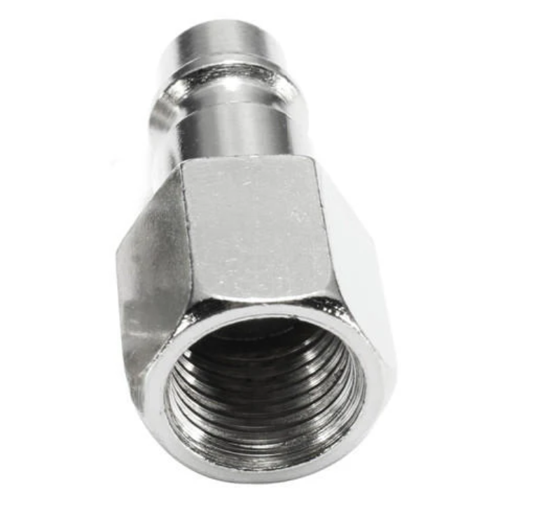 10 stuks 1/4 inch mannelijke / vrouwelijke bsp adapter perslucht snelkoppelingsslang