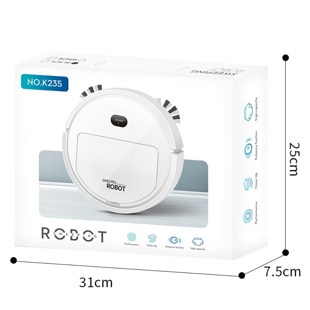 Stofzuiger Robot - mini stofzuiger - nooit meer zelf stofzuigen - handig hulpje in het huis - klein en compact -  schoonmaak robot