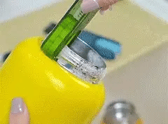 3-in-1-borstel - Afwasborstel - Flessenborstel - Borstel met meerdere functies! - Praktisch ontwerp - Brede toepassing - Eenvoudig schoon te maken