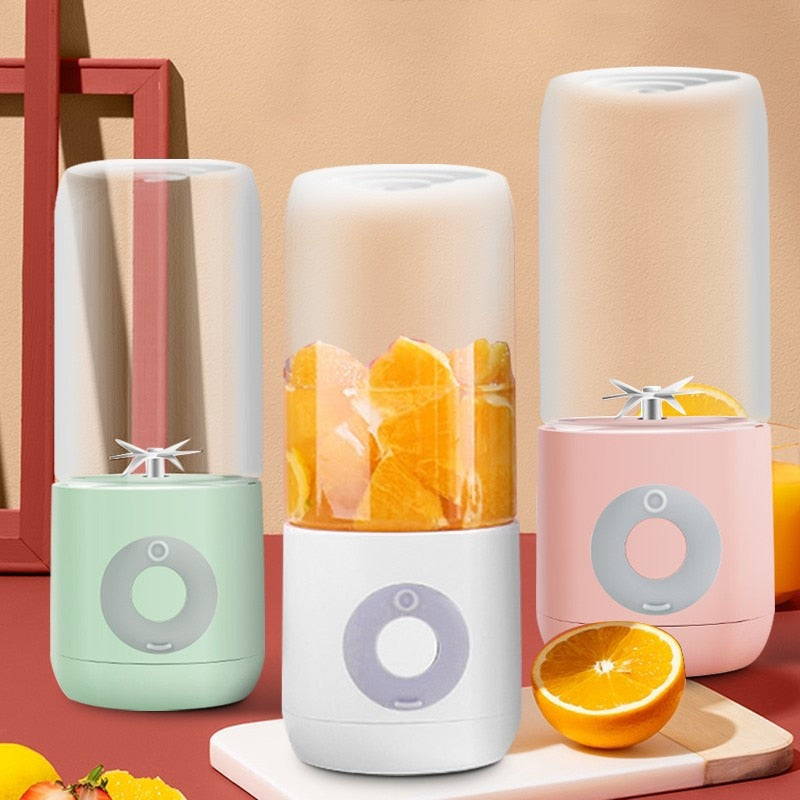 Blender To Go - Smoothie Maker - Oplaadbare Mini Blender - Smoothies &amp; Shakes - Draadloos &amp; Draagbaar - Fruit Mixer - USB Oplaadbaar - 350ML