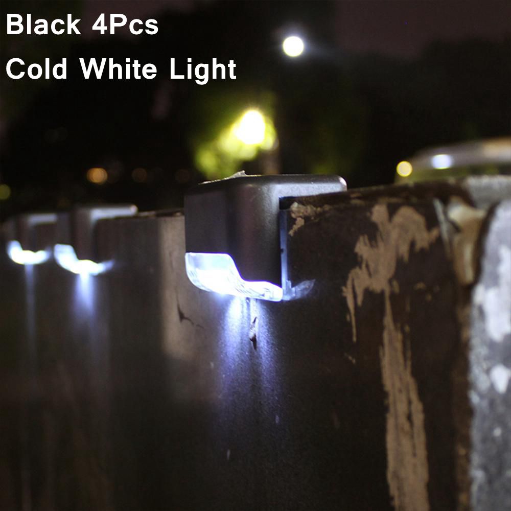 Solar Led Lamp  - 4 stuks - sfeervolle tuinverlichting op zonne Energie - verschillende kleuren - buitenlamp - trap lamp - betaalbaar - IP44 waterdicht