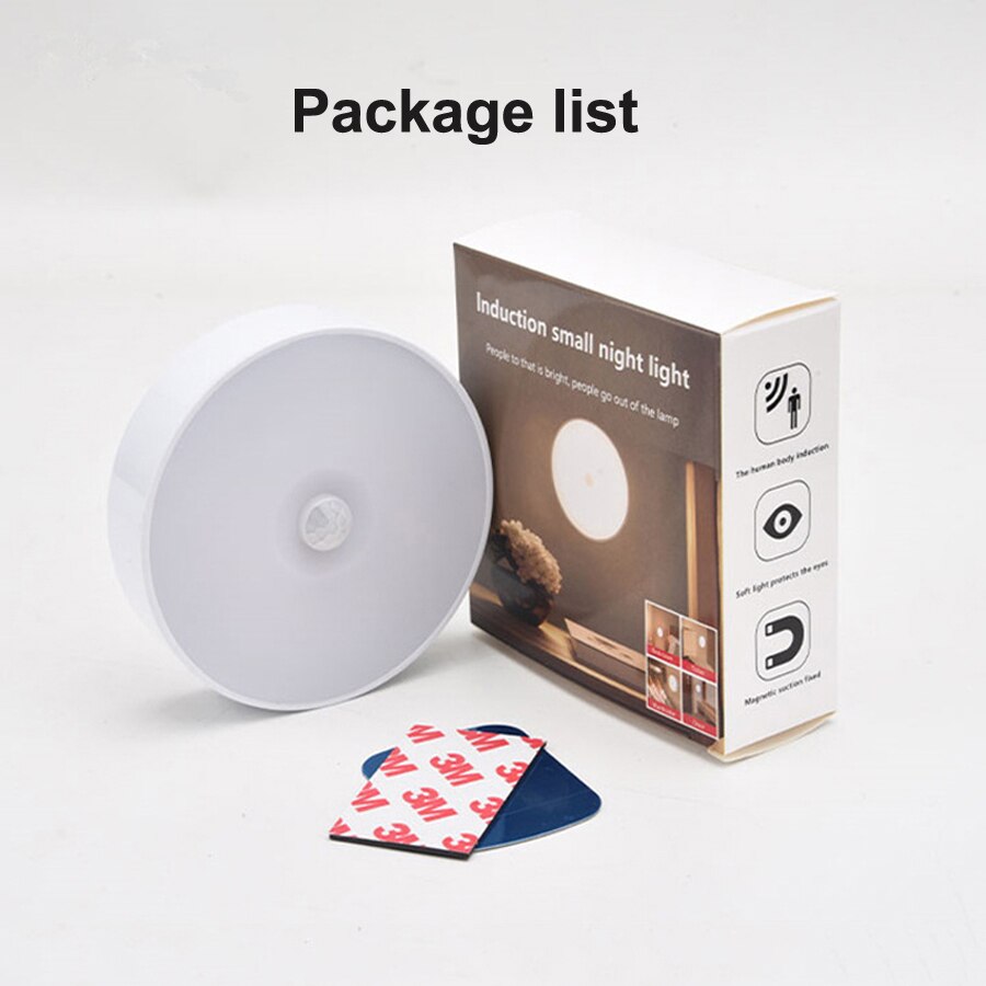 Automatische led verlichting met bewegingssensor - Lamp voor in kast, trap, hal, slaapkamer - 2 kleuren