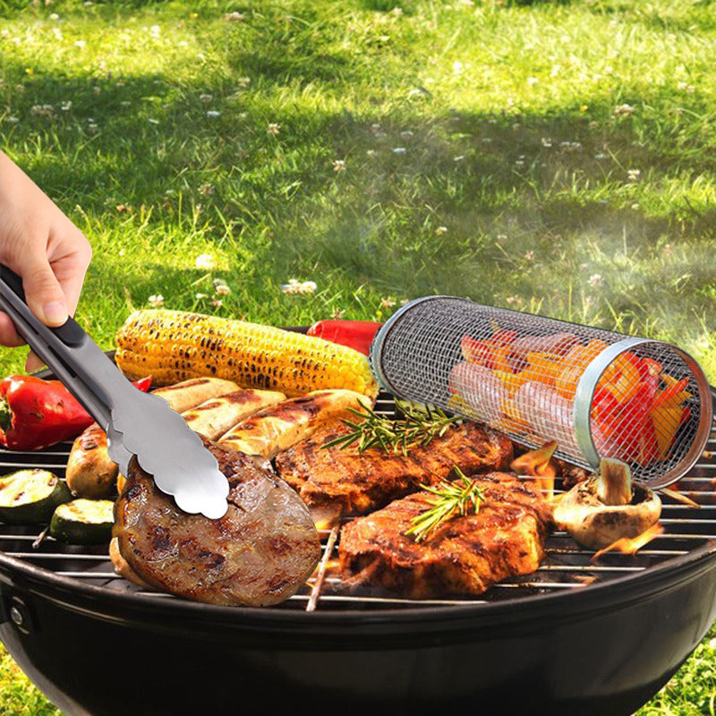 Grillmand – grillkorf – BBQ groente mandje - BBQ accessoires – gemakkelijk te reinigen! - barbecue rooster – grillrooster