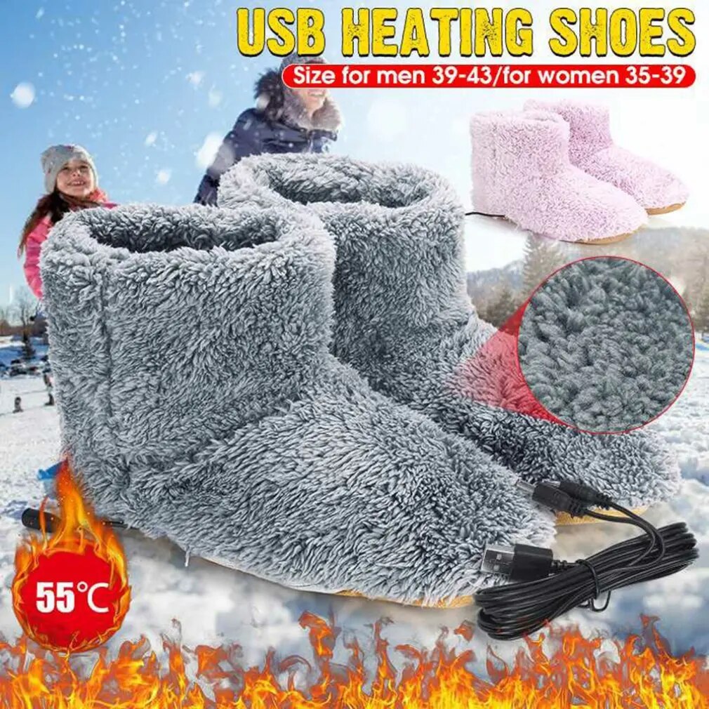 voetenwarmers- lekker warme voeten, comfortabel voor de koude winterdagen -usb