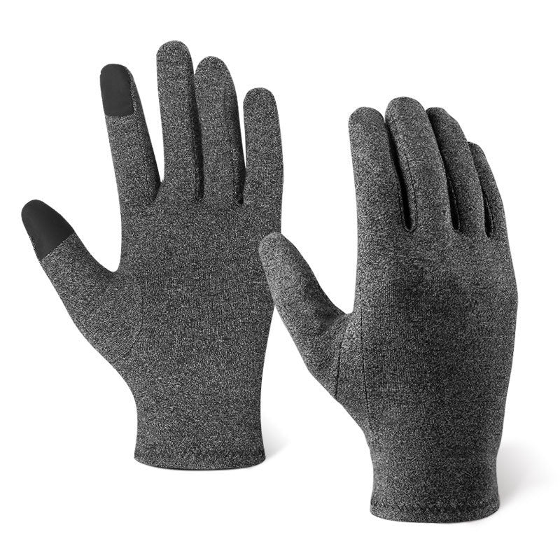 Compressie handschoenen – Steun – pijnlijke hand en vingers – voor extra verlichting – touchscreen – comfortabel je telefoon en tablet bedienen
