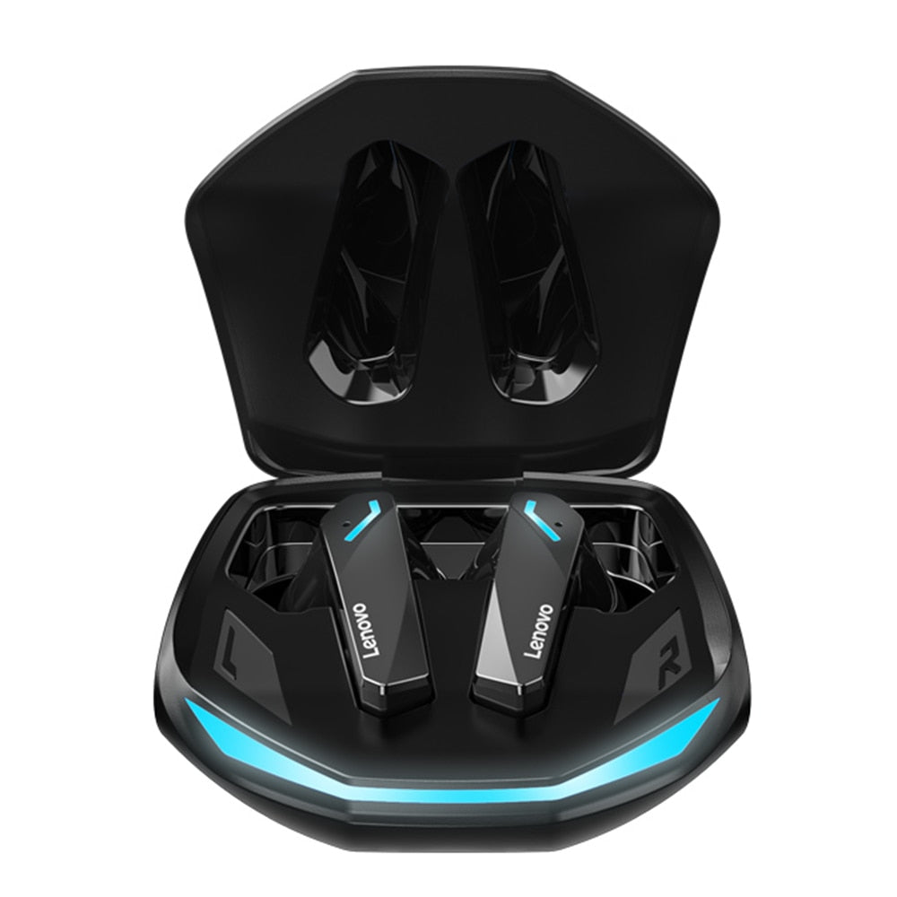 Lenovo GM2 Pro - draadloze oordopjes - perfect voor tijdens het reizen, gamen en sporten - water bestendig - noice reductie - prachtig design