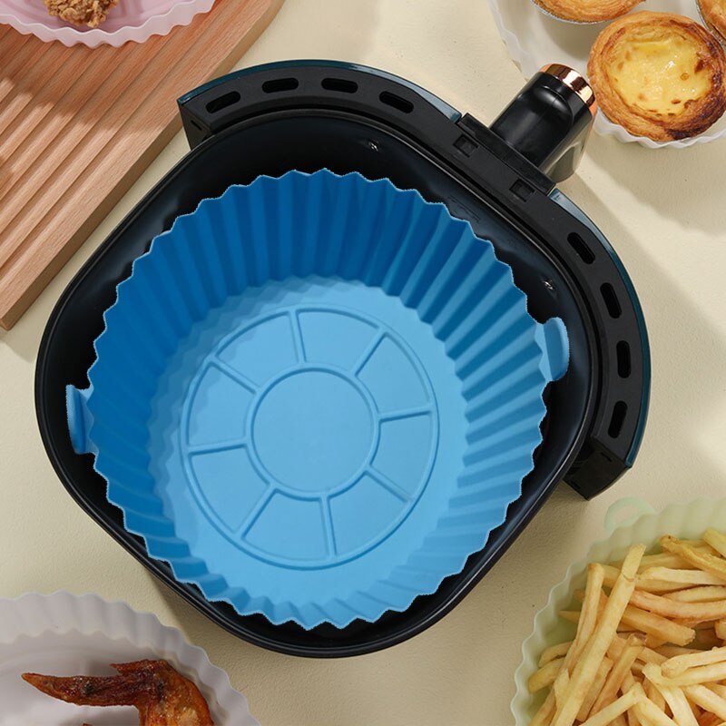 Siliconen bakpapier - bakpapier alternatief - airfryer accessoires - large - medium - small - geschikt voor magnetron - herbruikbaar - afwasbaar
