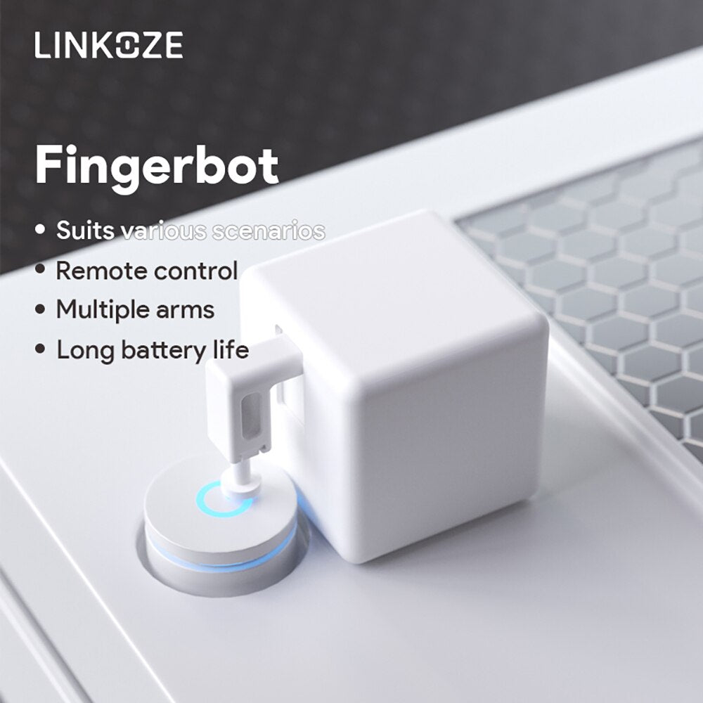 Knoppen robot - maak van alles thuis een smart apparaat - dé moderne hulp voor in huis - smart technology - tech gadget - bluetooth smart gadget