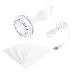 Mini USB plafond ventilator - Klamboes Camping Ventilator - Mini Bureau Waaier - Stil, fijn voor tijdens het slapen - Kamperen - Afstandsbediening