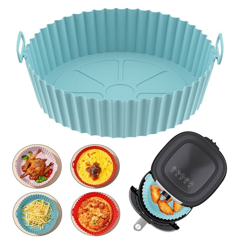 Siliconen bakpapier - bakpapier alternatief - airfryer accessoires - large - medium - small - geschikt voor magnetron - herbruikbaar - afwasbaar
