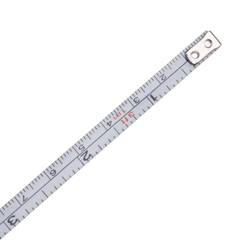 Mini rolmaat sleutelhanger - 1m/T22 - altijd een rolmaatje op zak - met sleutelhanger ring - leuk voor kinderen