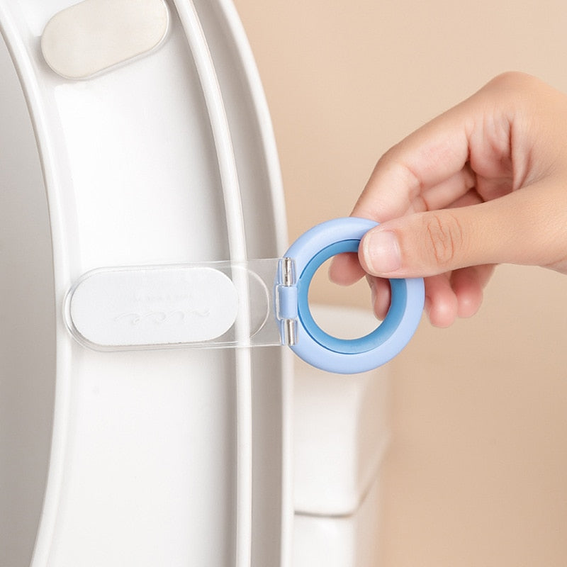Klip voor Wc Bril - Hygiënisch alternatief - Houd de WC-Bril omhoog zonder Aanraking - Eenvoudig schoon te maken - Gemakkelijk te gebruiken
