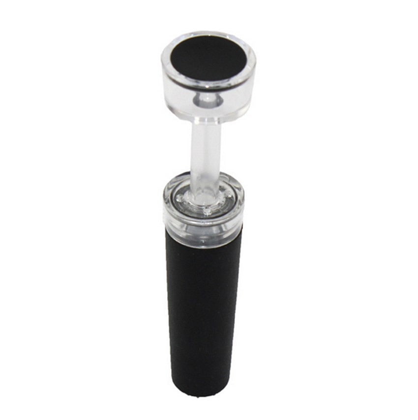 Wijnstopper met vacuüm pomp - kurk voor flessen - wijnafsluiter- champagne afsluiter - herbruikbaar - pomp en kurk in één!