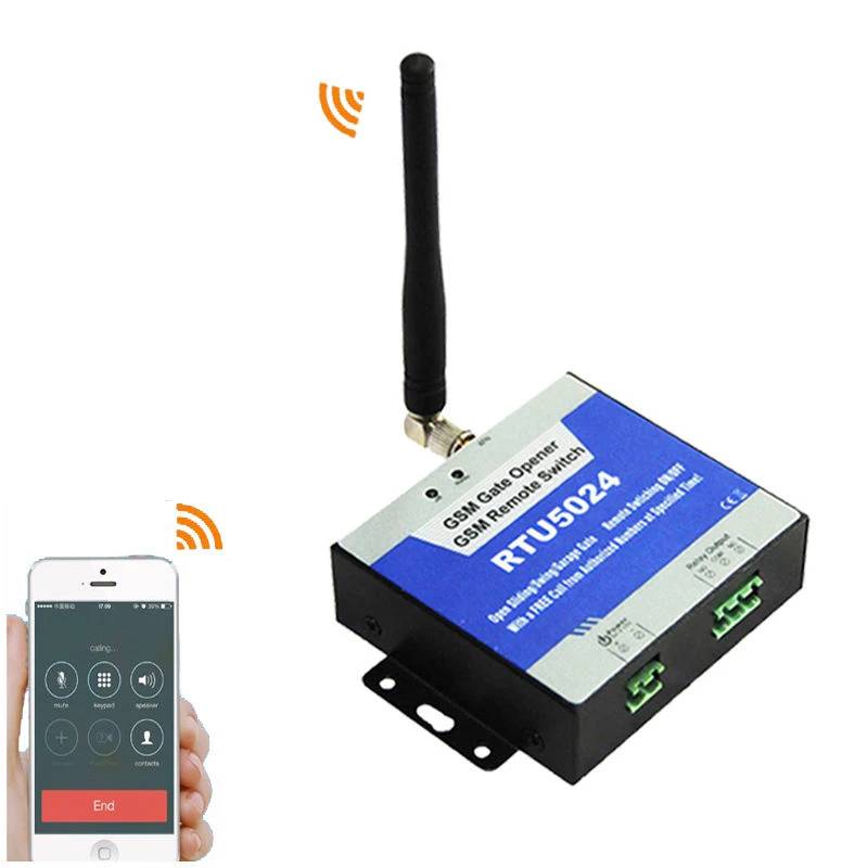slimme gsm module voor afstandsbediening van elektrische deur met 200 gebruikers 4g en 2g toegang