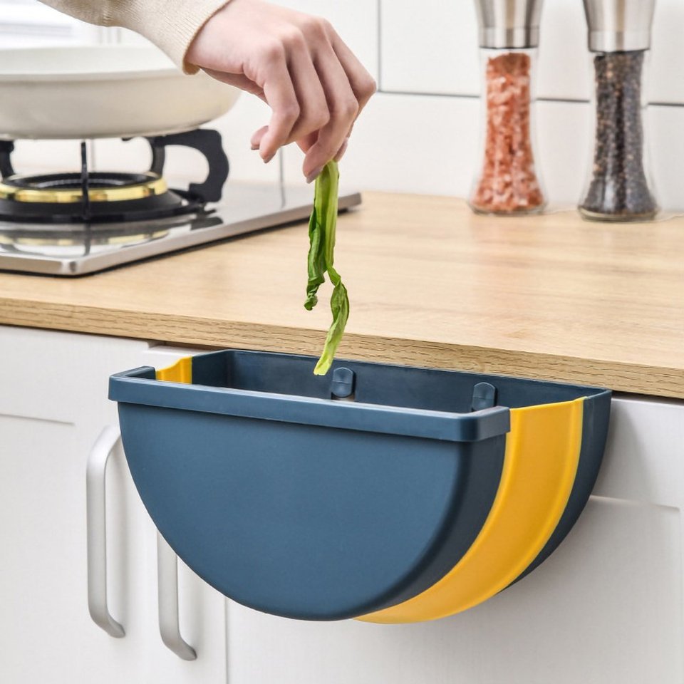 Keuken Prullenbak - Huishoudelijke Opvouwbare prullenbak -  Kast - Badkamer - Opslag - Emmer - Sorteren - Vuilnis