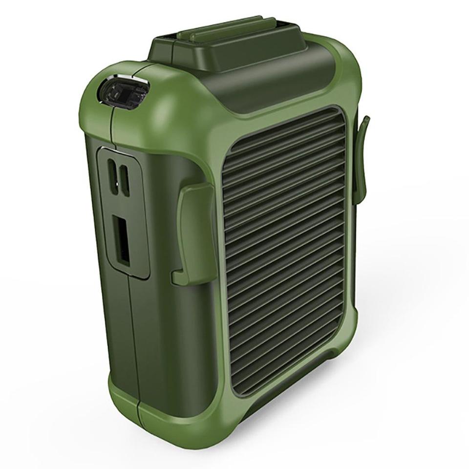 Elektrische Mini Ventilator met Ingebouwde Powerbank - Koelte en Gemak Altijd bij de Hand - Ingebouwde powerbank - Draagbaar en compact - Eenvoudig opladen via USB