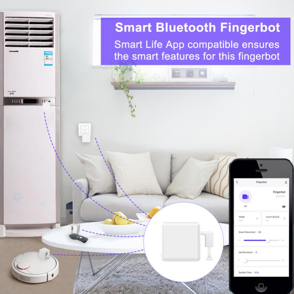 Knoppen robot - maak van alles thuis een smart apparaat - dé moderne hulp voor in huis - smart technology - tech gadget - bluetooth smart gadget