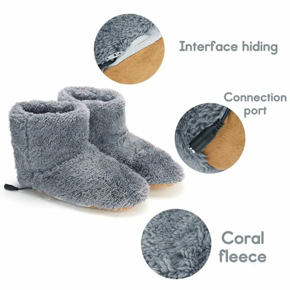 voetenwarmers- lekker warme voeten, comfortabel voor de koude winterdagen -usb