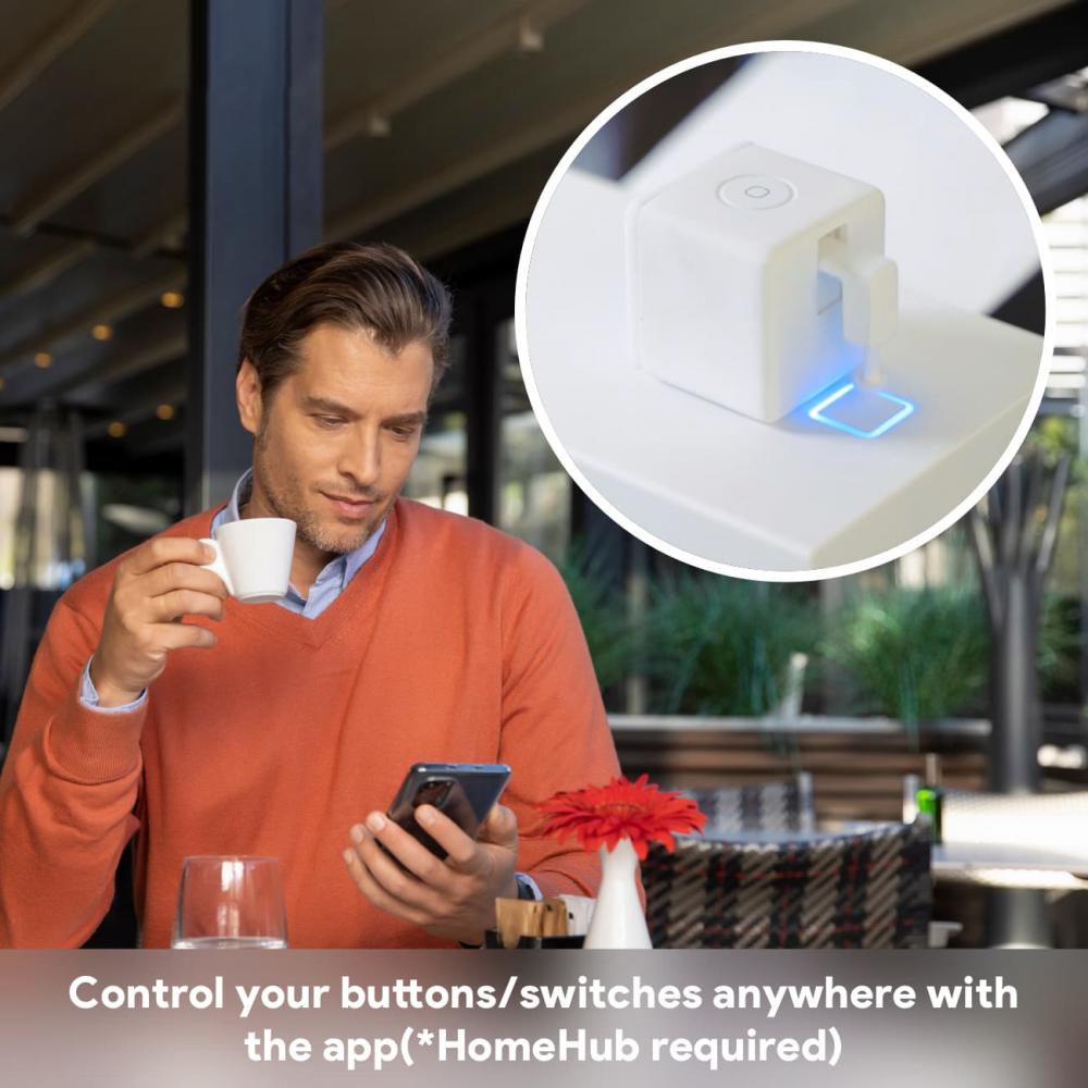 Knoppen robot - maak van alles thuis een smart apparaat - dé moderne hulp voor in huis - smart technology - tech gadget - bluetooth smart gadget