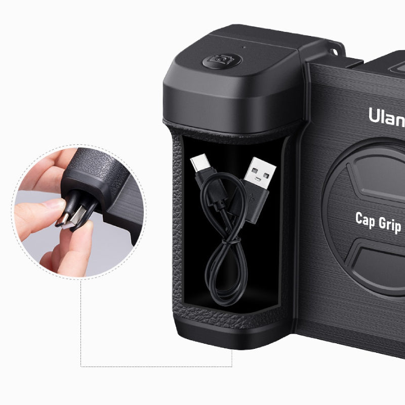 Telefoon smart grip - universeel - iPhone -Android - magnetische bluetooth afstandsbediening - anti tril - perfect voor vloggers - op reis - productfotografie