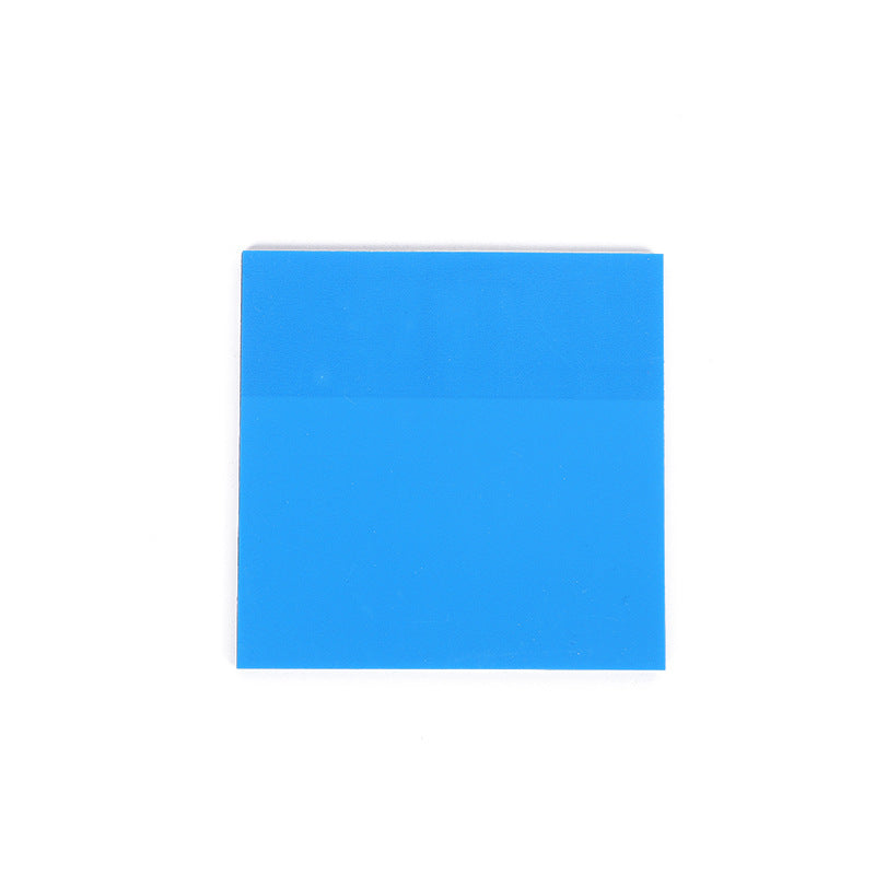 Transparante sticky notes - 6 kleuren - 50 notitie blaadjes - clear notes - zelfklevend - waterbestendig - herbruikbaar