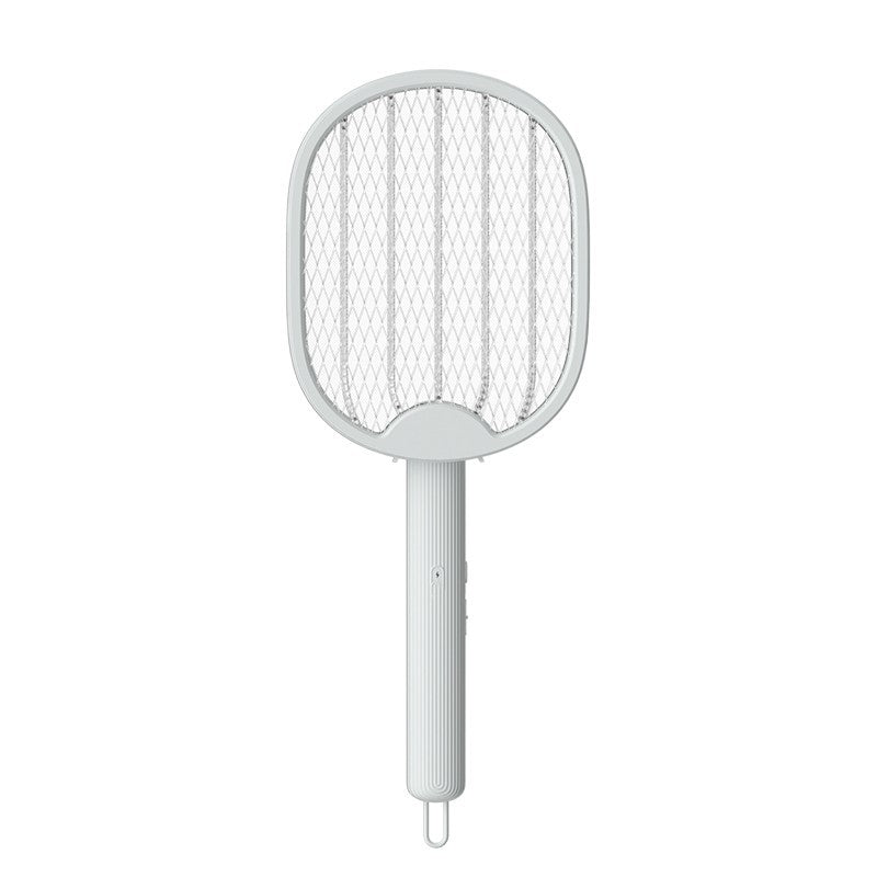 Anti-Muggen Racket - Ingebouwde LED Lamp die muggen aantrekt - Te gebruiken als standaard - Krachtige elektrische schok