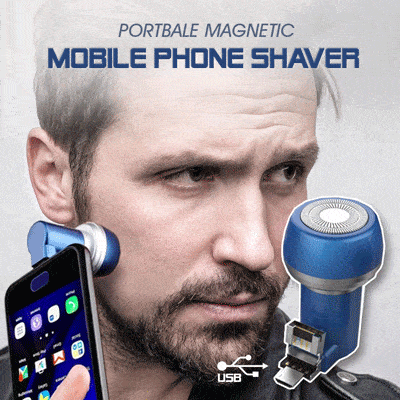 Mini scheerapparaat - mannen en vrouwen - reis editie - super compact - super handig - usb-c/micro usb/lightning connectie
