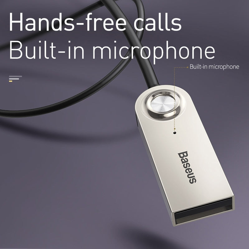 Bluetooth adapter en receiver - overal verbinding met uw muziek installatie - handsfree bellen - microfoon - eenvoudige installatie - Nu maak jij elk apparaat bluetooth compatible