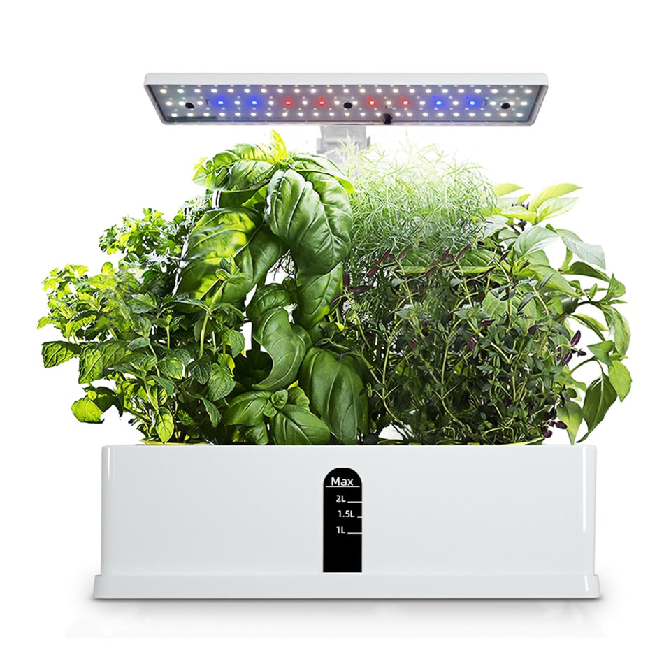 Smart Garden- Indoor kruidentuin - Kruidentuinkit - Makkelijk uw eigen kruiden telen! - Hydrocultuur - Kweeksysteem - Led Groeilicht - Binnenkas Smart Garden