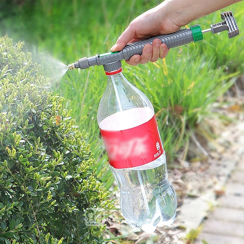 Hoge druk Sproeier - Opzetstuk voor oude plastic flessen - Waterbesparend - Milieuvriendelijk alternatief - Krachtige hogedrukprestaties