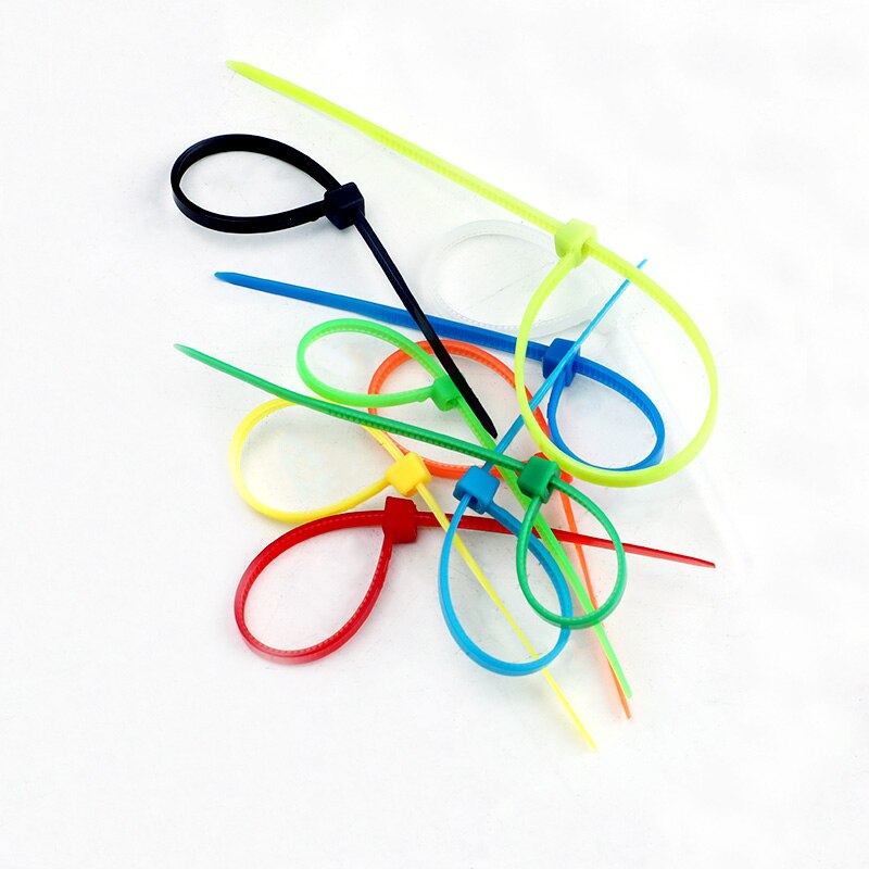 Tie Rips - 100x stuks - kabelbinders - altijd handig om achter de hand te hebben - bundel banden - tiewraps - tie ribs - tie rips -