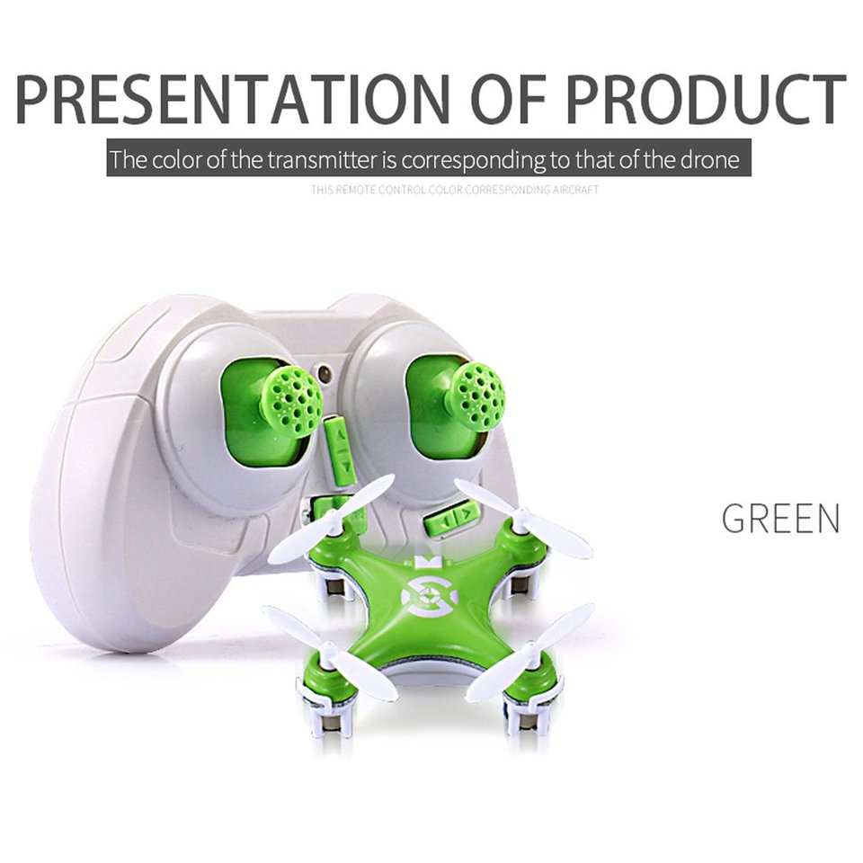 Mini Drone voor Kinderen en Volwassenen - Voor de beginnende drone vliegers! - 600m Bereik - Gyro Functie - 360° Flip Functie - LED Licht