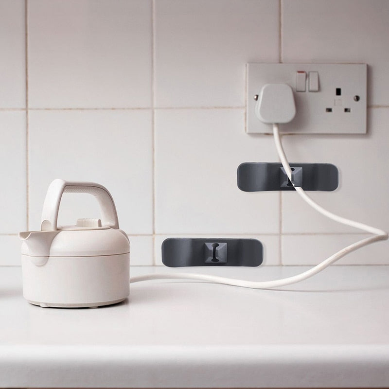 2 in 1 Kabel Organizers - Set van 3 of 6 stuks - Eenvoudig in gebruik - Veelzijdige toepassingen - Geen losse draden meer - Voor al uw electronica