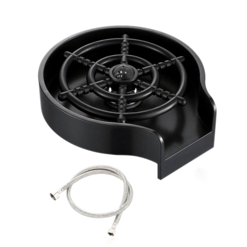 Hogedruk Glazen Spuit - Het Perfecte Keuken accessoire! - Duurzaam en gemakkelijk - Reinig uw glazen zoals in een restaurant - Moeiteloos schoonmaken - Bespaar tijd