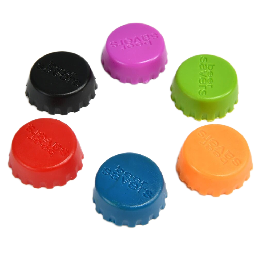 Siliconen dop - flessenstop Siliconen - kroonkurk 3cm - bescherm uw drankje - perfect voor feesten en partijen - anti-wesp - veiligheid